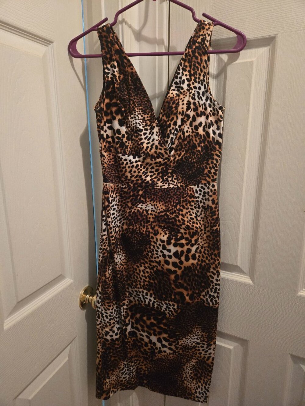 Stop Staring Leopard dress, Size Small, NWOT